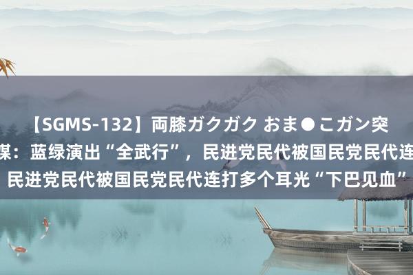 【SGMS-132】両膝ガクガク おま●こガン突き 立ちバック5時間 台媒：蓝绿演出“全武行”，民进党民代被国民党民代连打多个耳光“下巴见血”