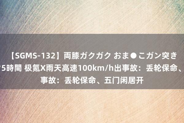 【SGMS-132】両膝ガクガク おま●こガン突き 立ちバック5時間 极氪X雨天高速100km/h出事故：丢轮保命、五门闲居开