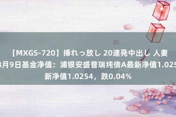 【MXGS-720】挿れっ放し 20連発中出し 人妻女雀士 雪菜 8月9日基金净值：浦银安盛普瑞纯债A最新净值1.0254，跌0.04%