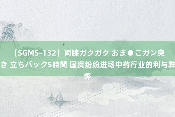 【SGMS-132】両膝ガクガク おま●こガン突き 立ちバック5時間 国资纷纷进场中药行业的利与弊